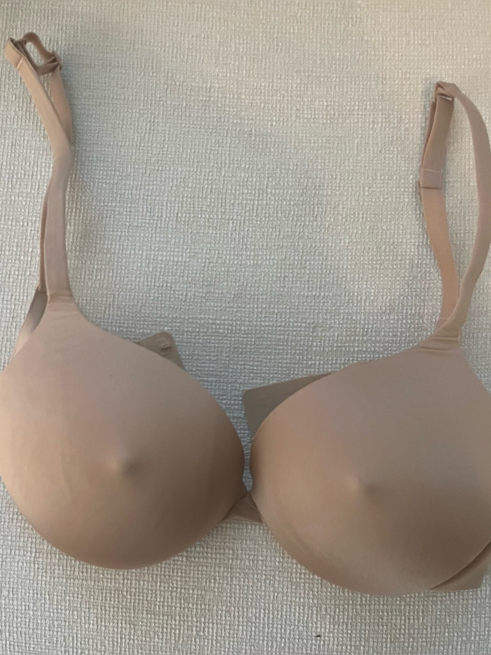 Skims Ultimate Nipple Push-Up Bra 34D Clay